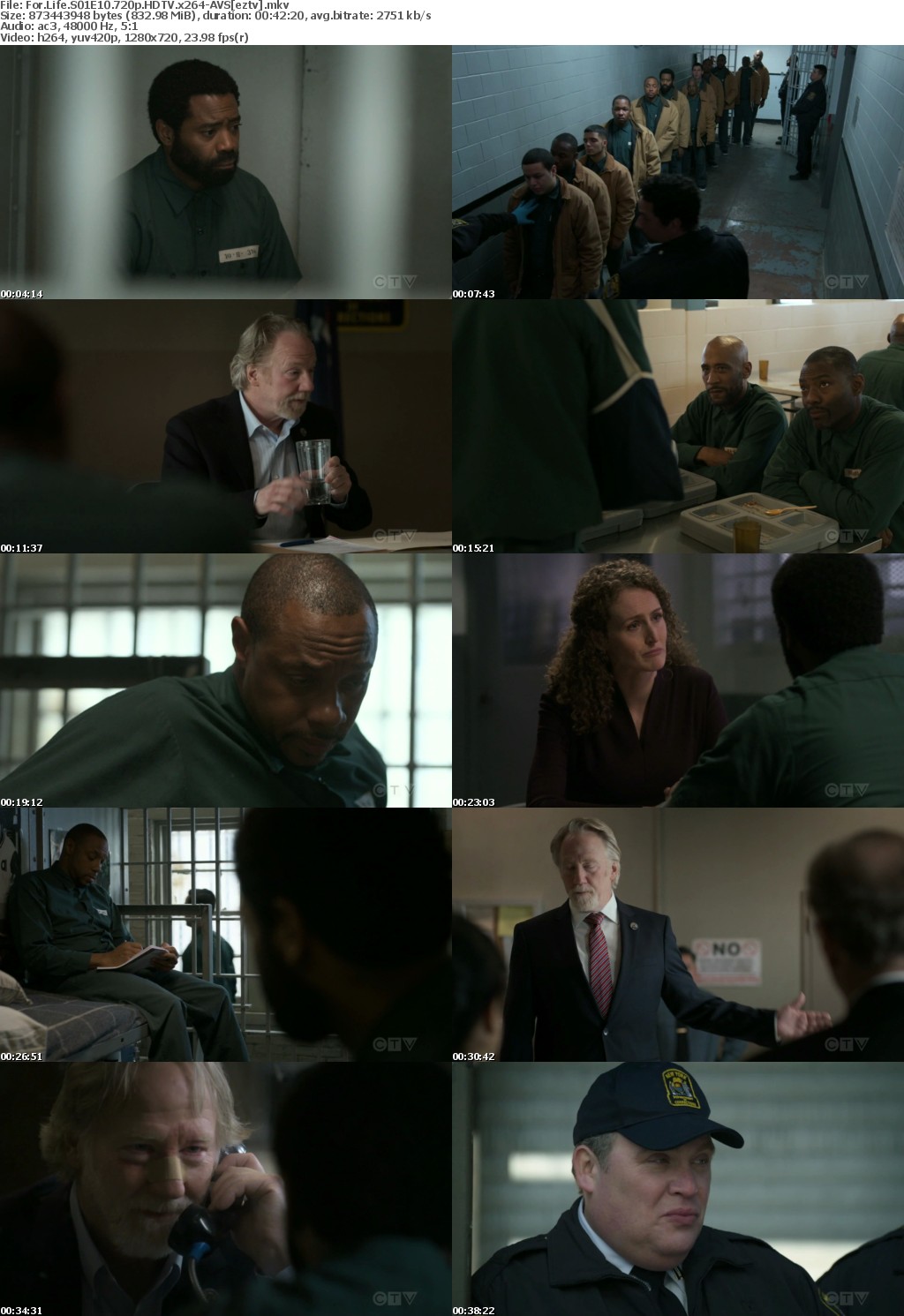 For Life S01E10 720p HDTV x264-AVS For Life S01E10 720p HDTV x264-AVS
