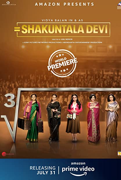 Shakuntala Devi 2020 Hindi 720p AMZN WEBRip x264 AAC 5 1 ESubs - LOKiHD - Telly