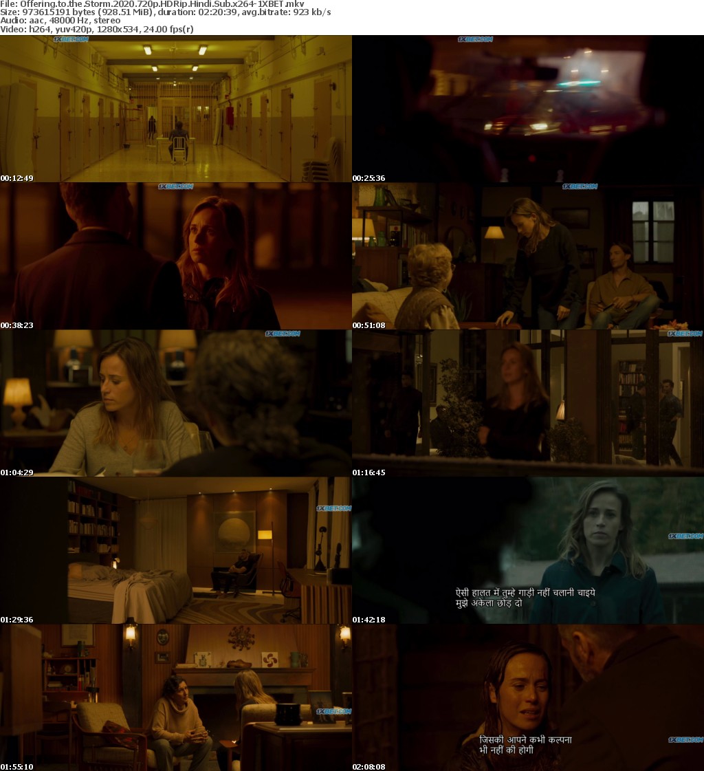 Offering to the Storm (2020) 720p HDRip Hindi-Sub x264 - 1XBET