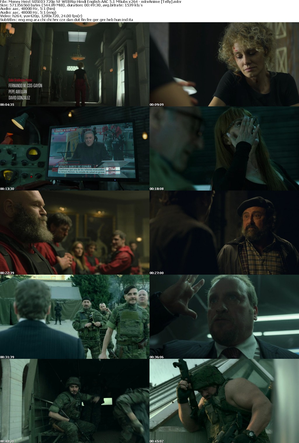 Money Heist S05 720p NF WEBRip Hindi English AAC 5 1 MSubs x264 - mkvAnime Telly Money Heist S05 720p NF WEBRip Hindi English AAC 5 1 MSubs x264 - mkvAnime Telly