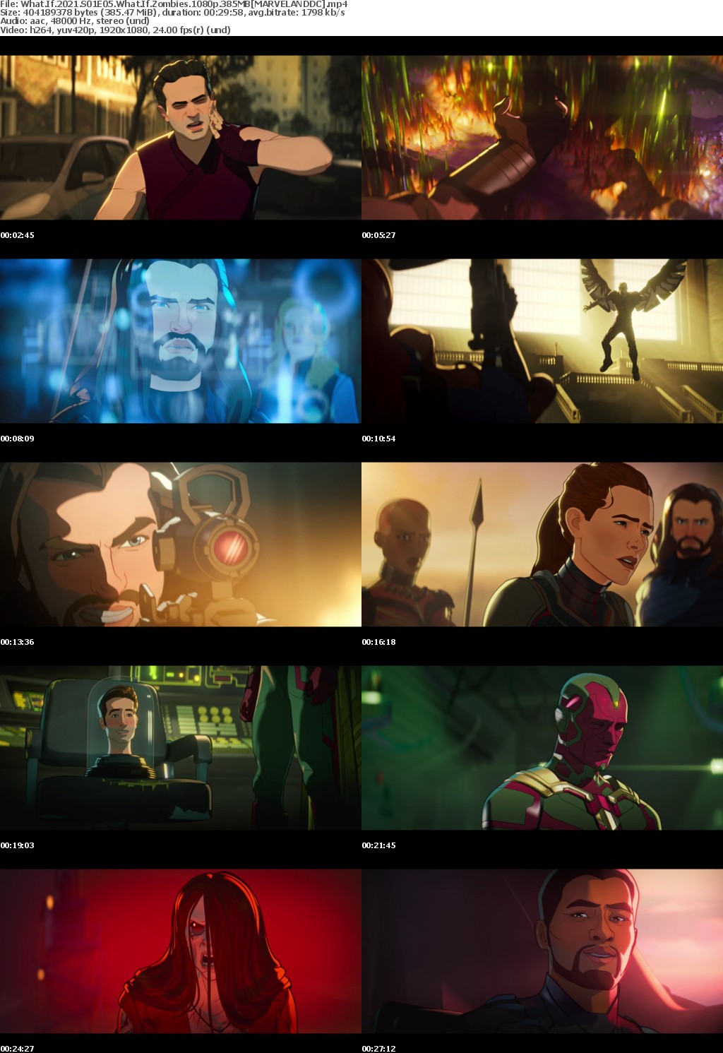 What If 2021 S01E05 What If Zombies 1080p 385MB MARVELANDDC