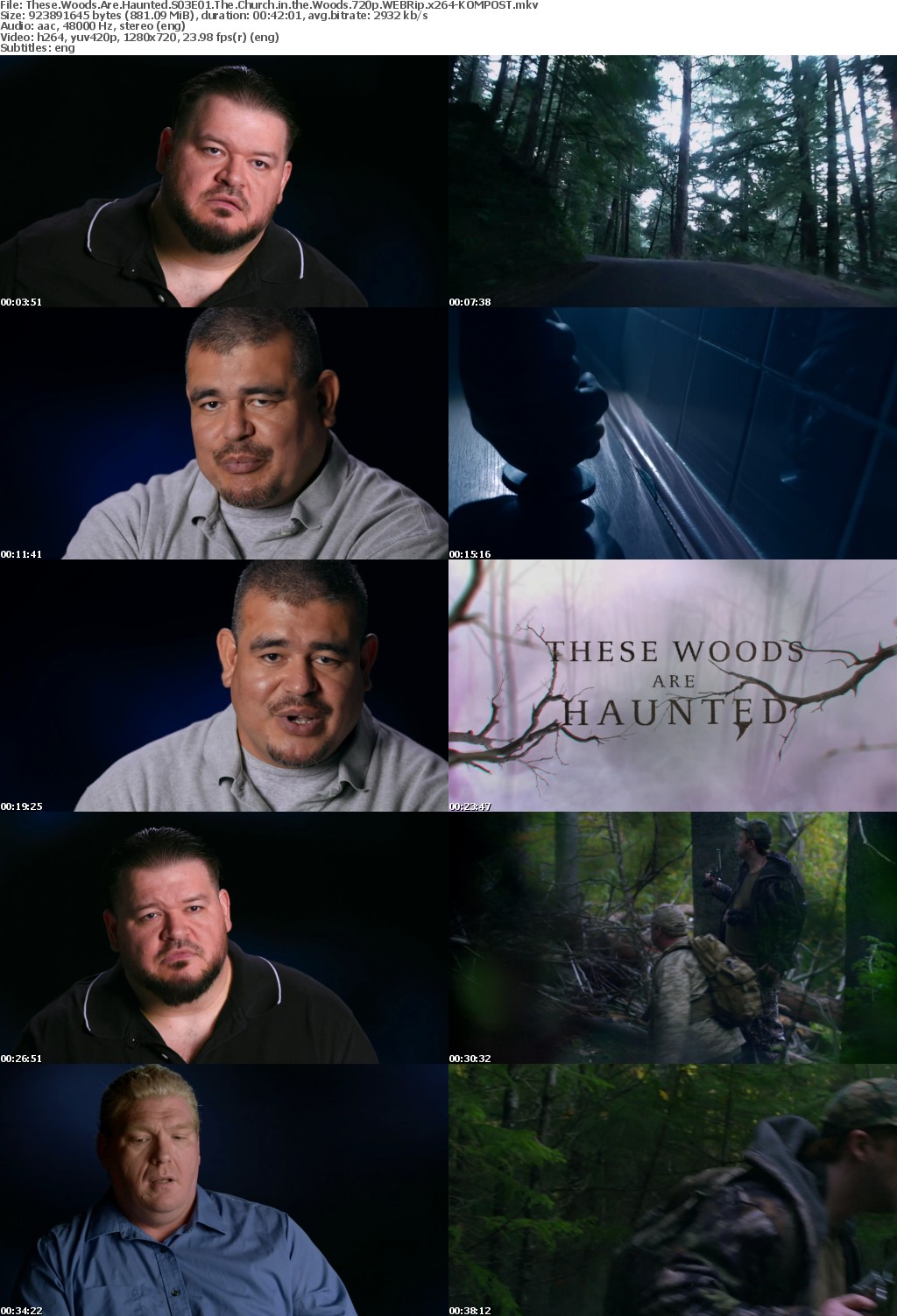 These Woods Are Haunted S03E01 The Church in the Woods 720p WEBRip x264-KOMPOST