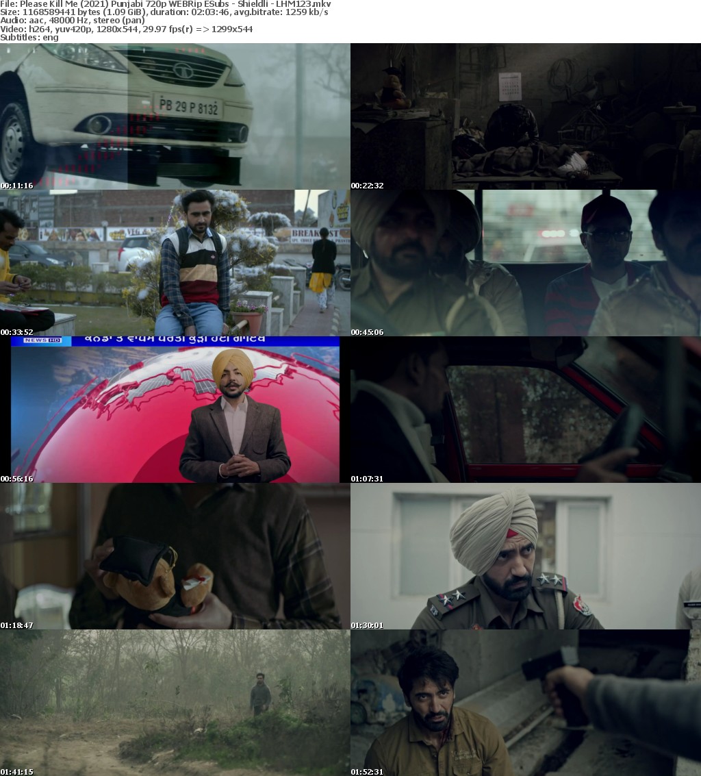 Please Kill Me (2021) Punjabi 720p WEBRip ESubs - Shieldli - LHM123