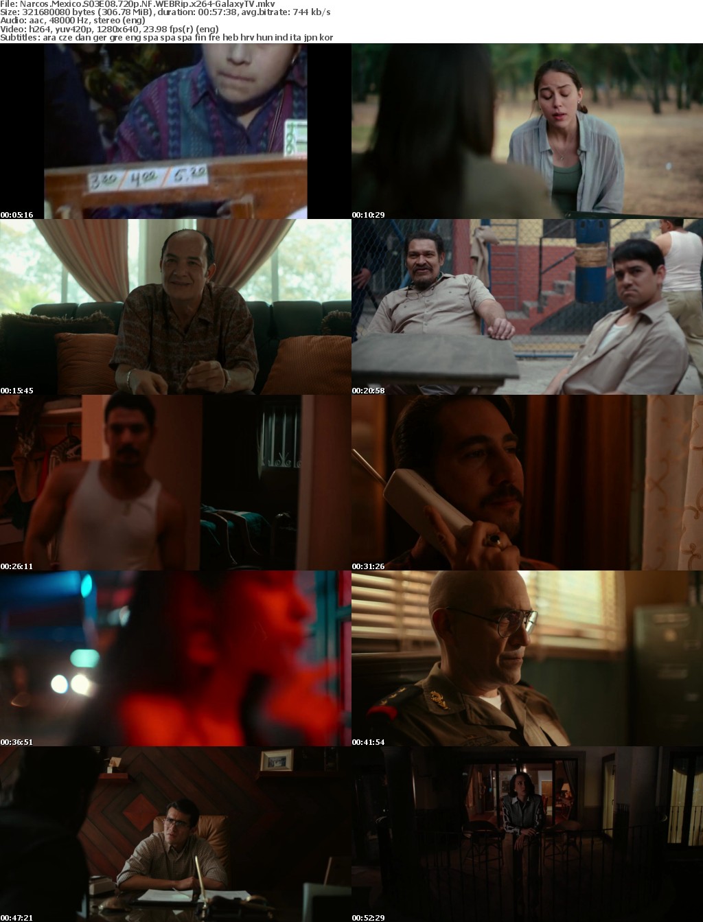 Narcos Mexico S03 COMPLETE 720p NF WEBRip x264-GalaxyTV