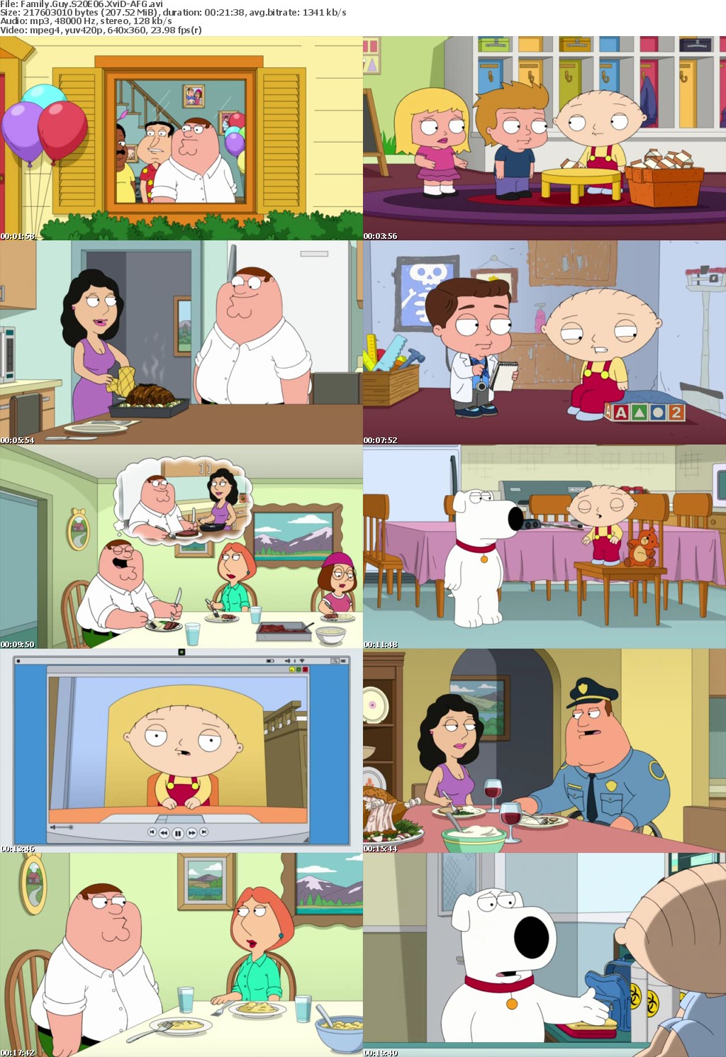 Family Guy S20E06 XviD-AFG