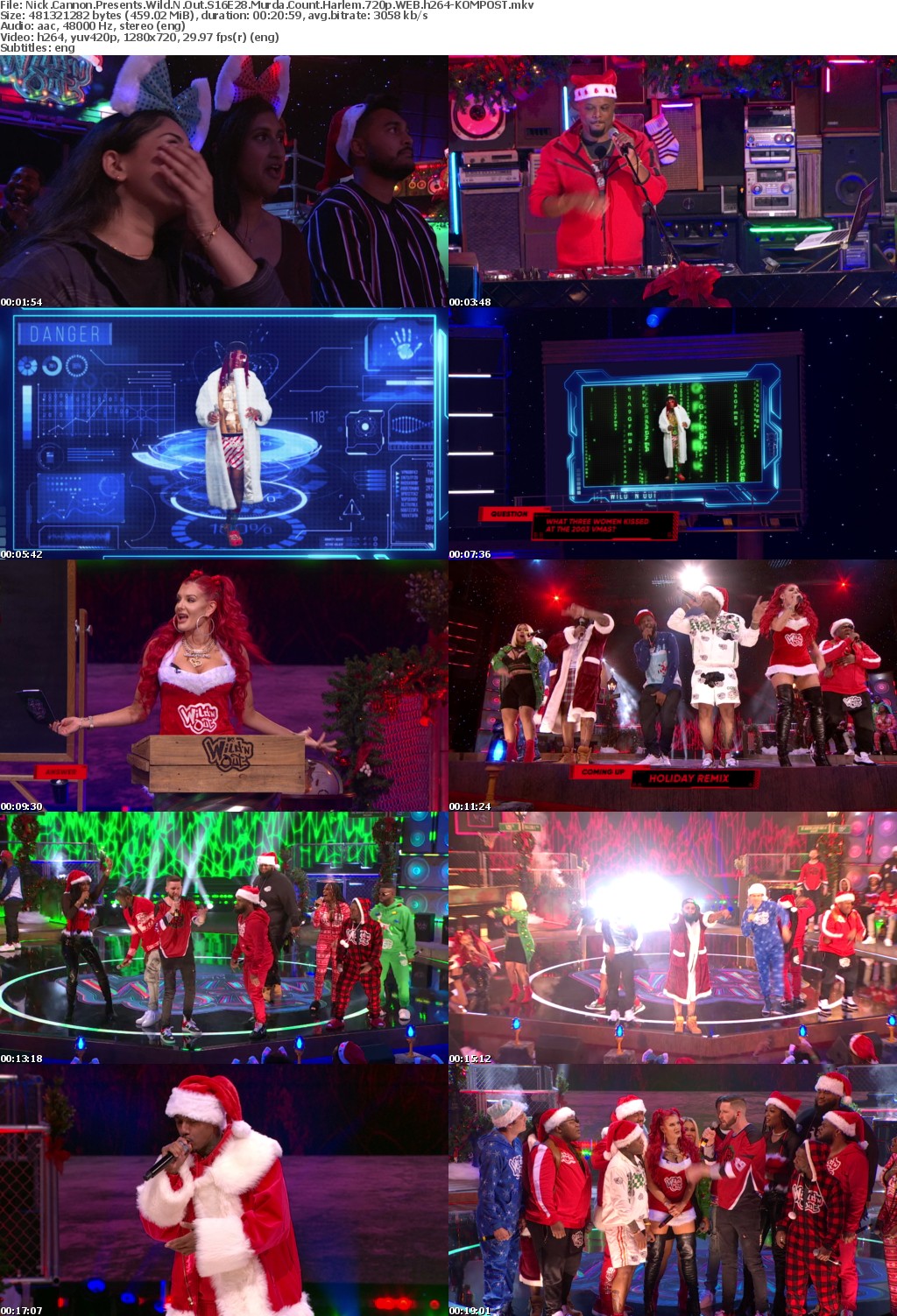 Nick Cannon Presents Wild N Out S16E28 Murda Count Harlem 720p WEB h264-KOMPOST