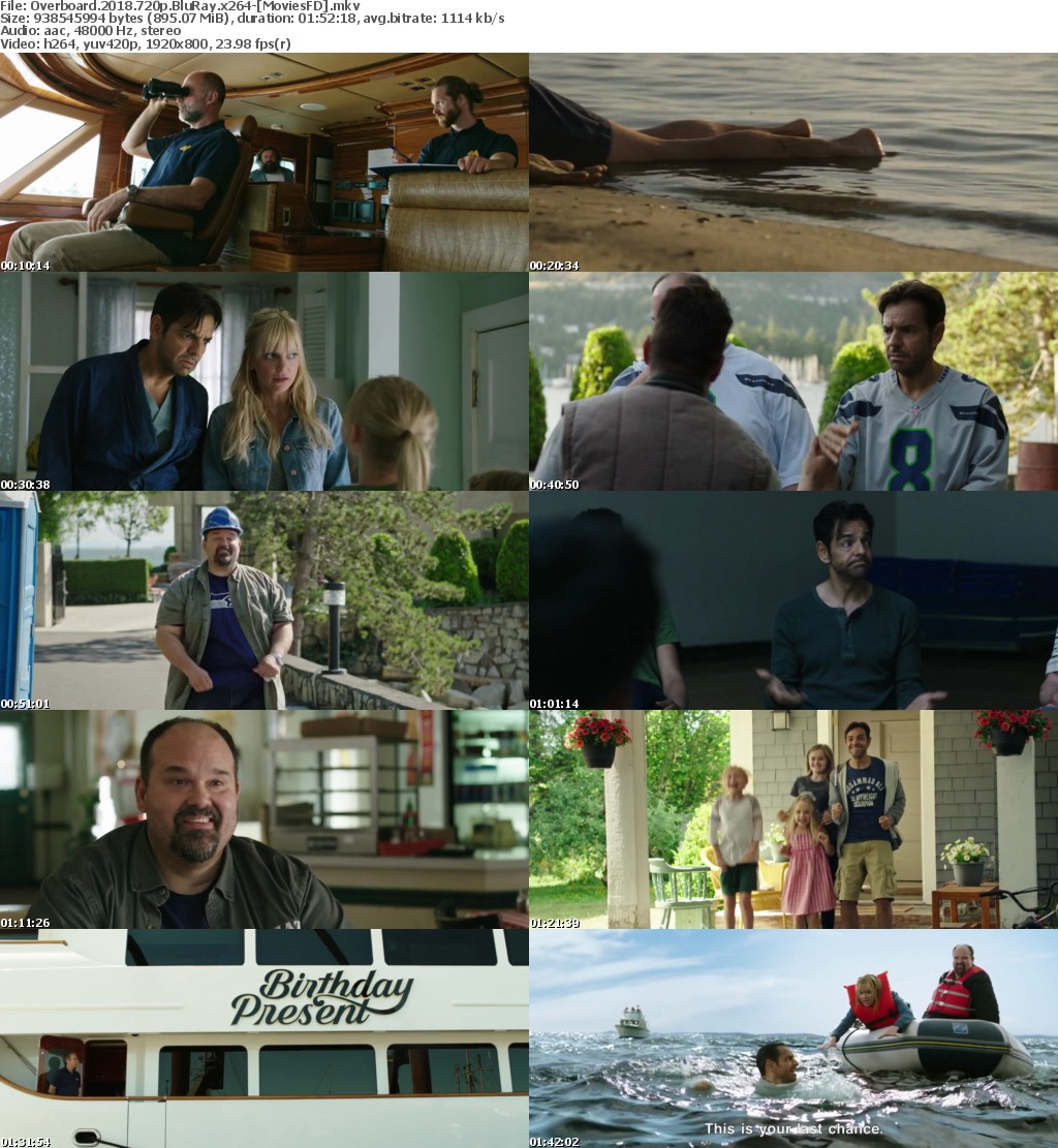 Overboard (2018) 720p BluRay x264- MoviesFD