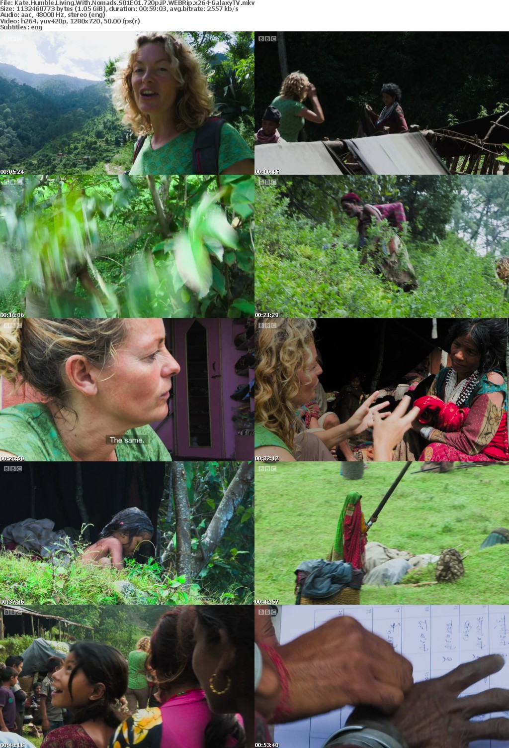 Kate Humble Living With Nomads S01 COMPLETE 720p iP WEBRip x264-GalaxyTV