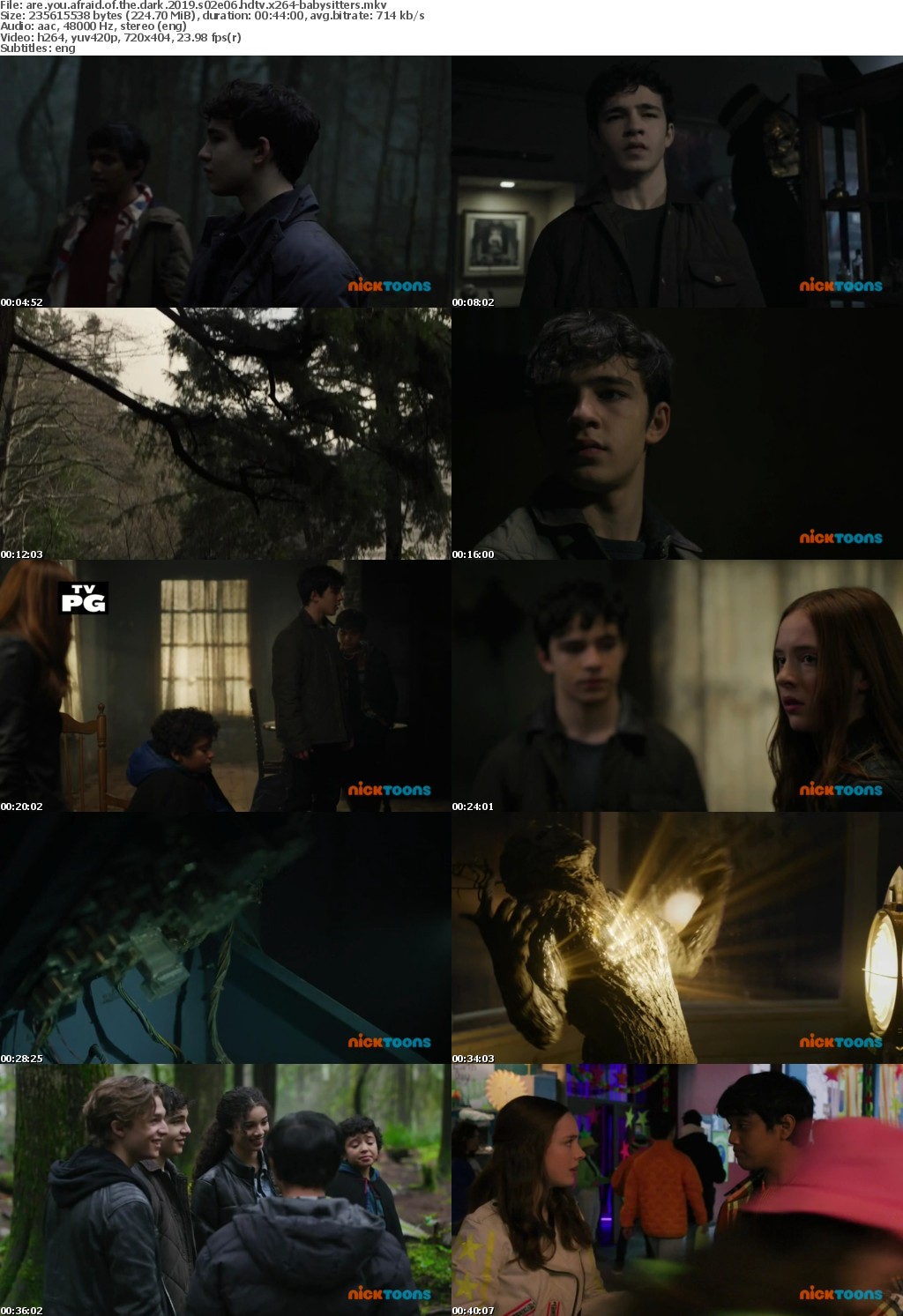 Are You Afraid of the Dark 2019 S02E06 HDTV x264-BABYSITTERS