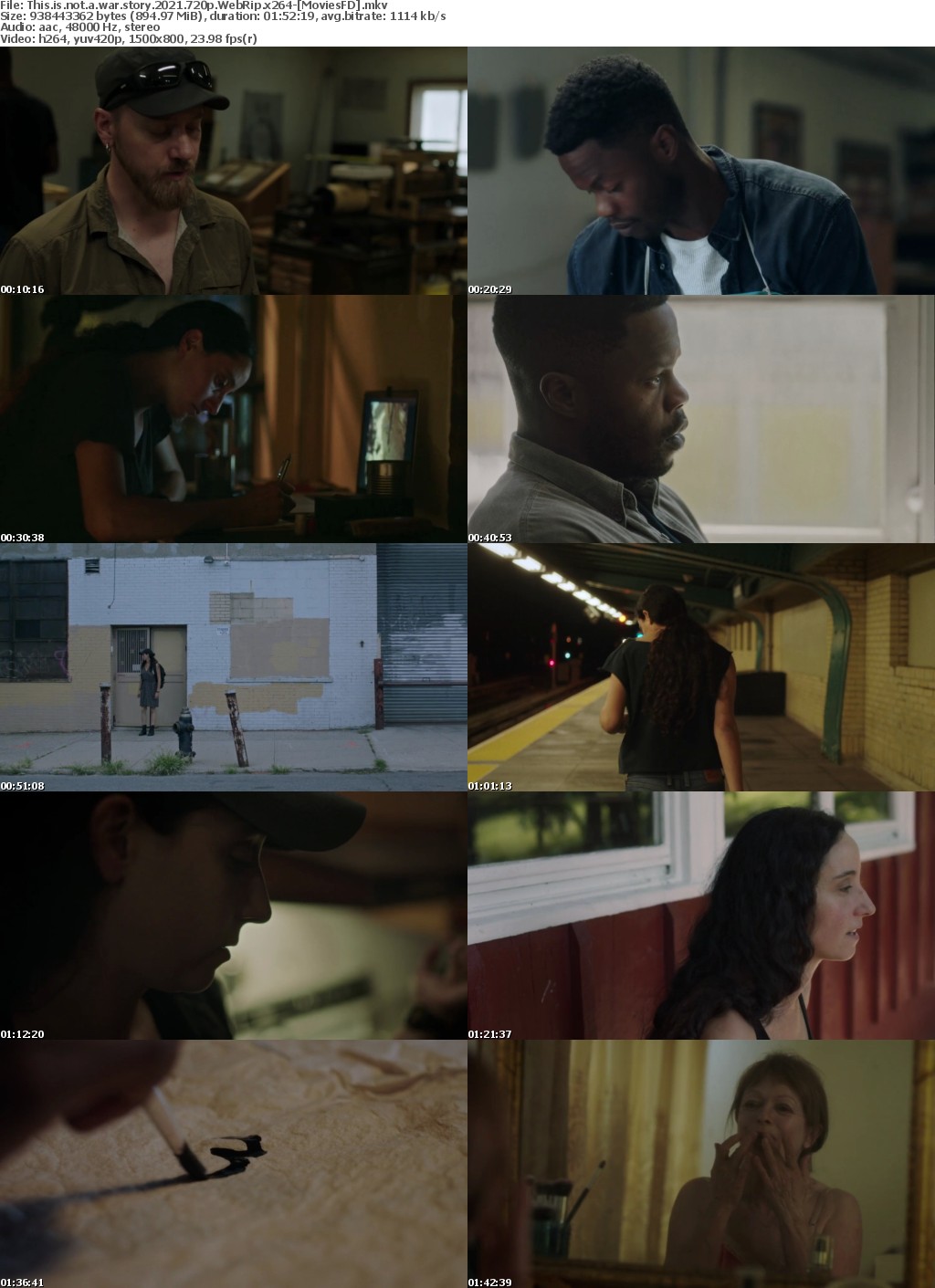 This Is Not A War Story (2021) 720p WebRip x264- MoviesFD