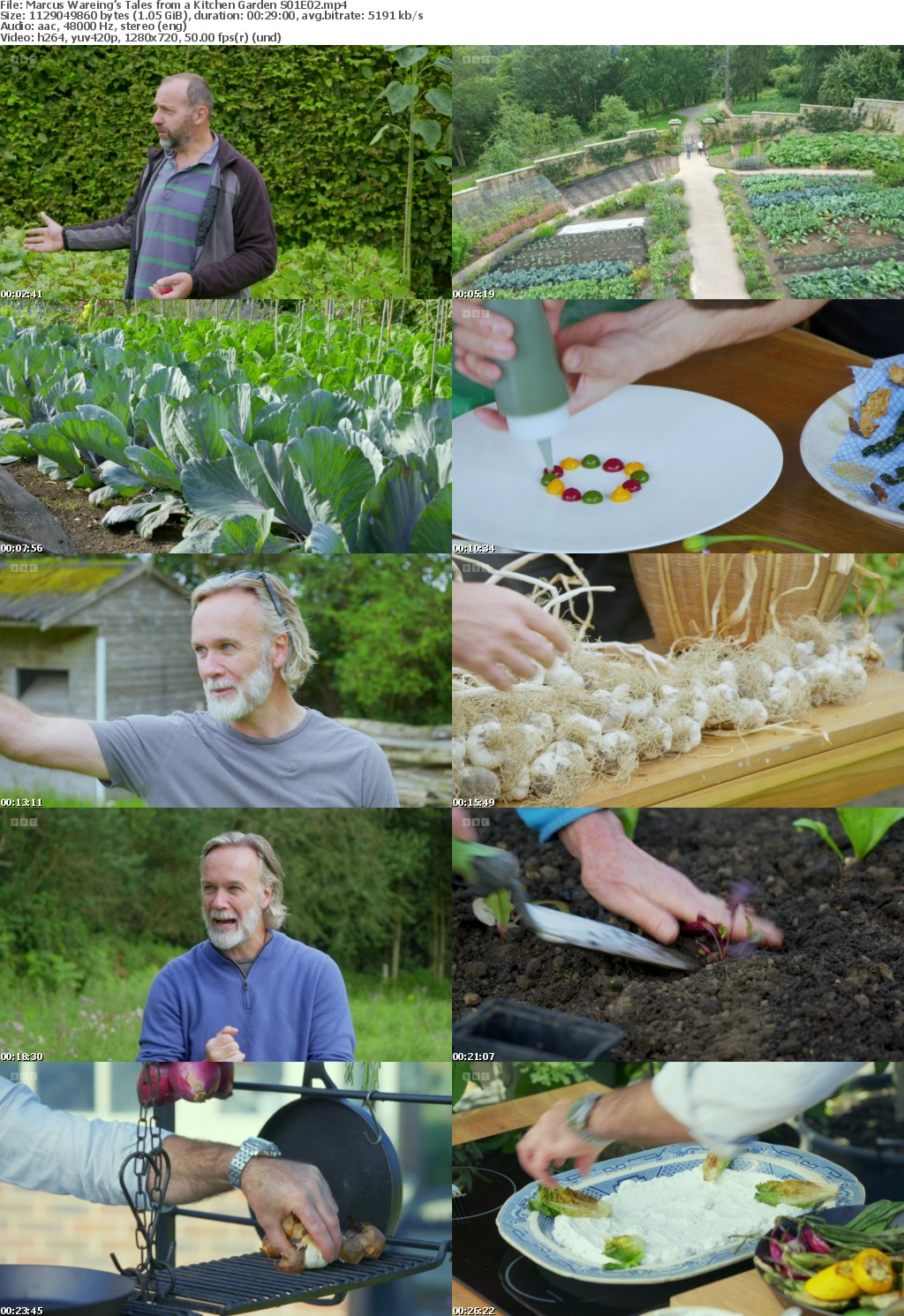 Marcus Wareings Tales from a Kitchen Garden S01E02 (1280x720p HD, 50fps, soft Eng subs)
