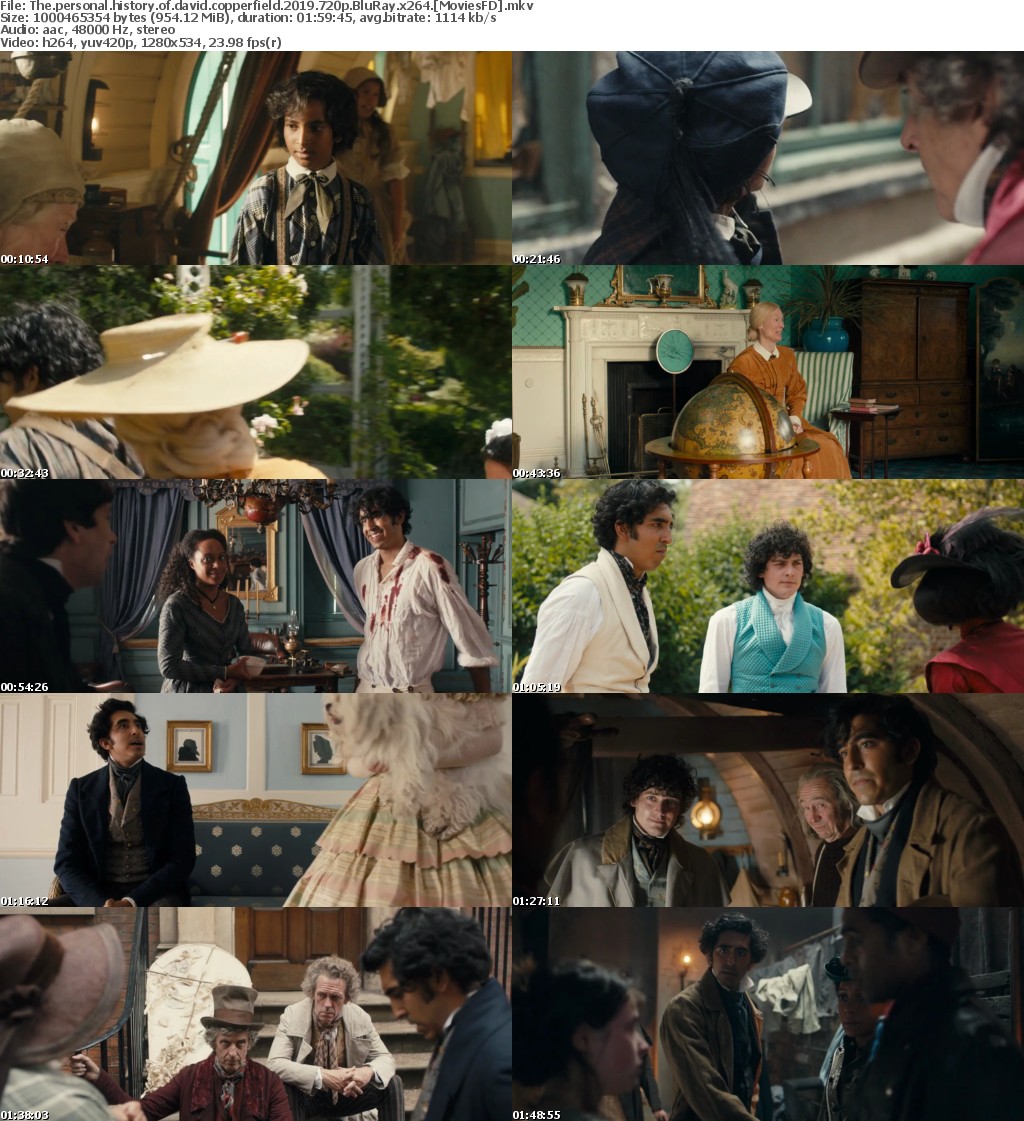 The Personal History Of David Copperfield (2019) 720p BluRay x264 - MoviesFD