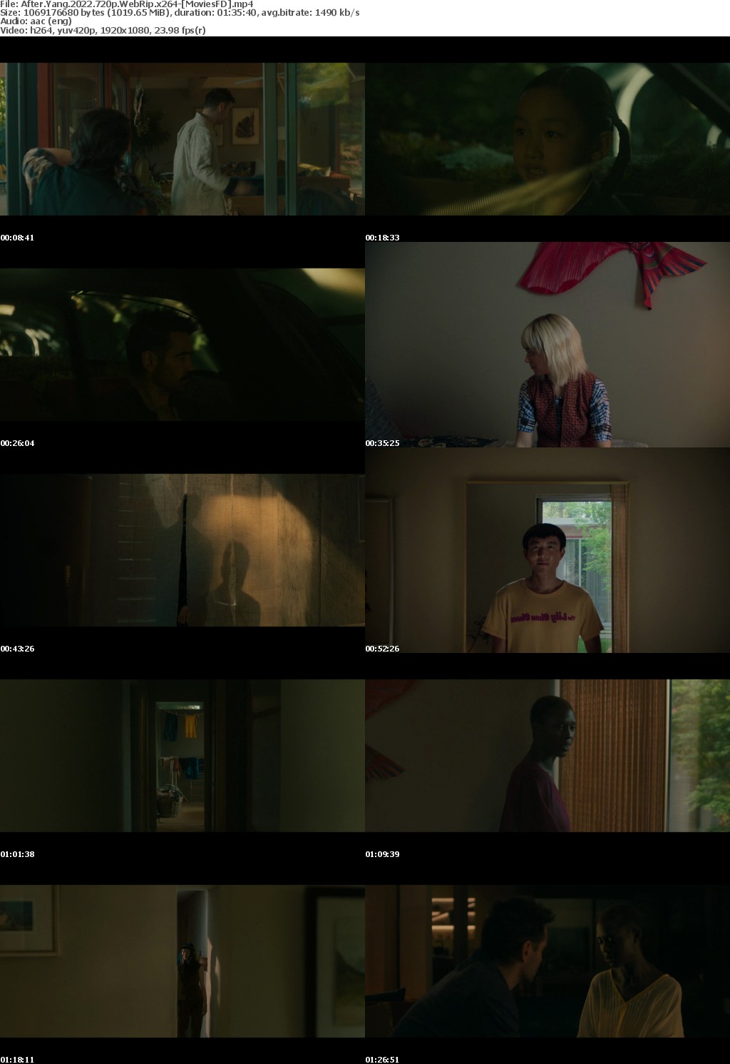 After Yang (2022) 720p WebRip x264 MoviesFD