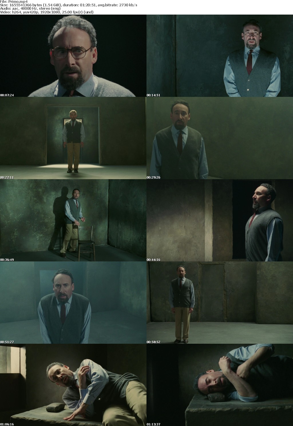 NTLive Primo Levi #039;s If This Is A Man starring Antony Sher 2007