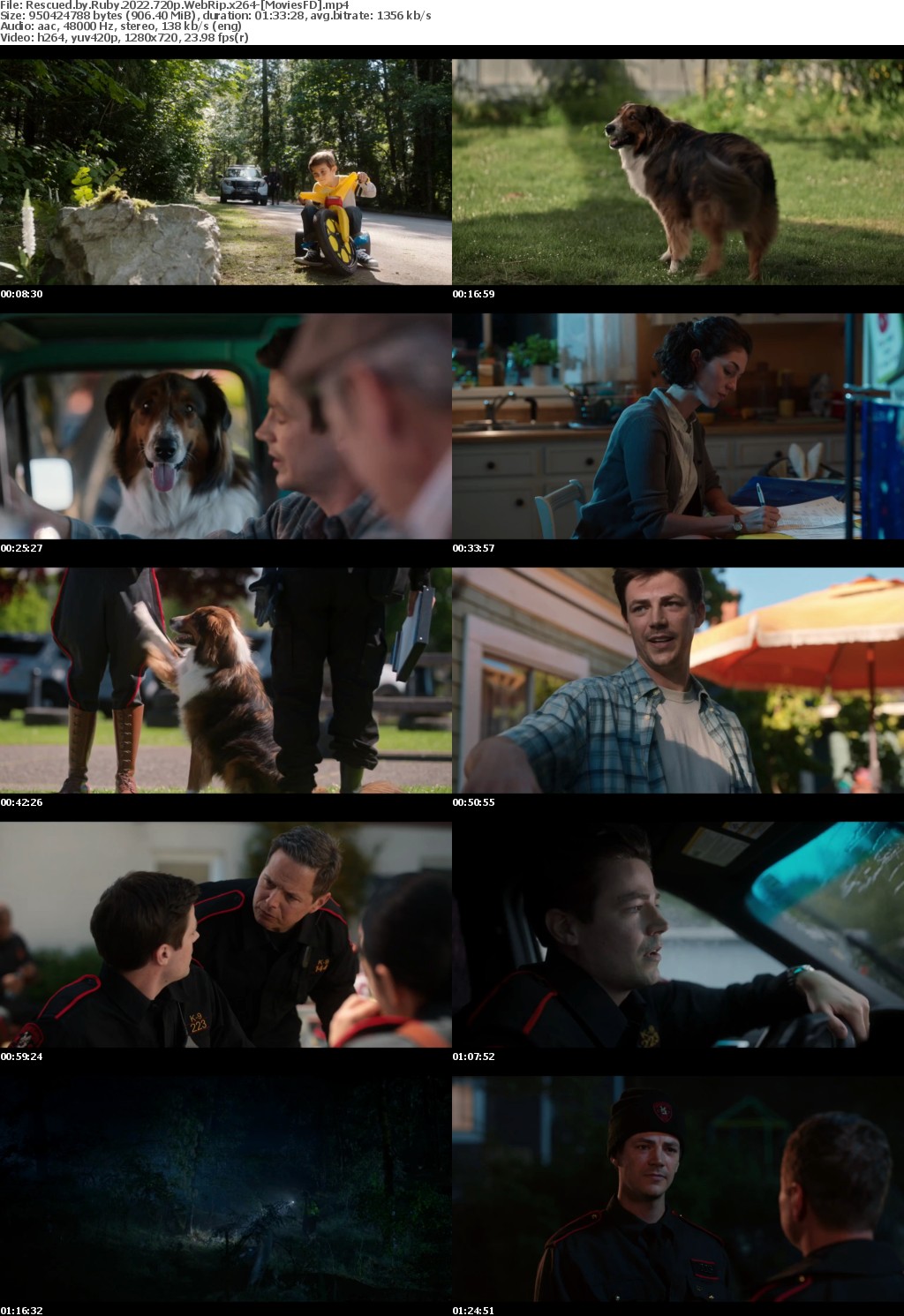 Rescued by Ruby (2022) 720p WebRip x264- MoviesFD