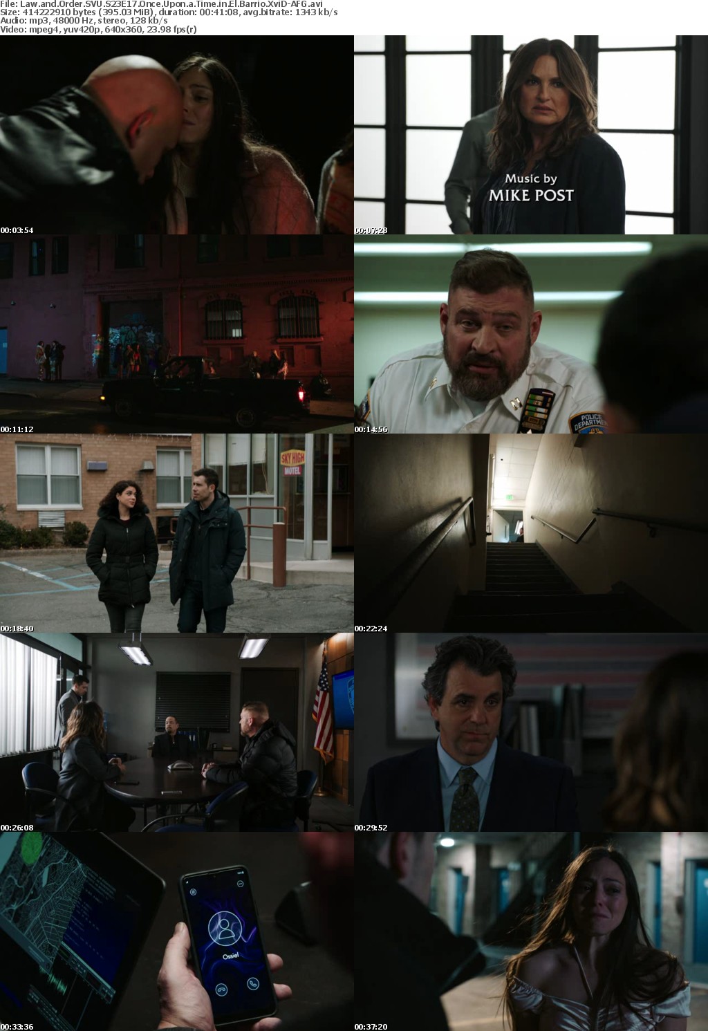 Law and Order SVU S23E17 Once Upon a Time in El Barrio XviD-AFG