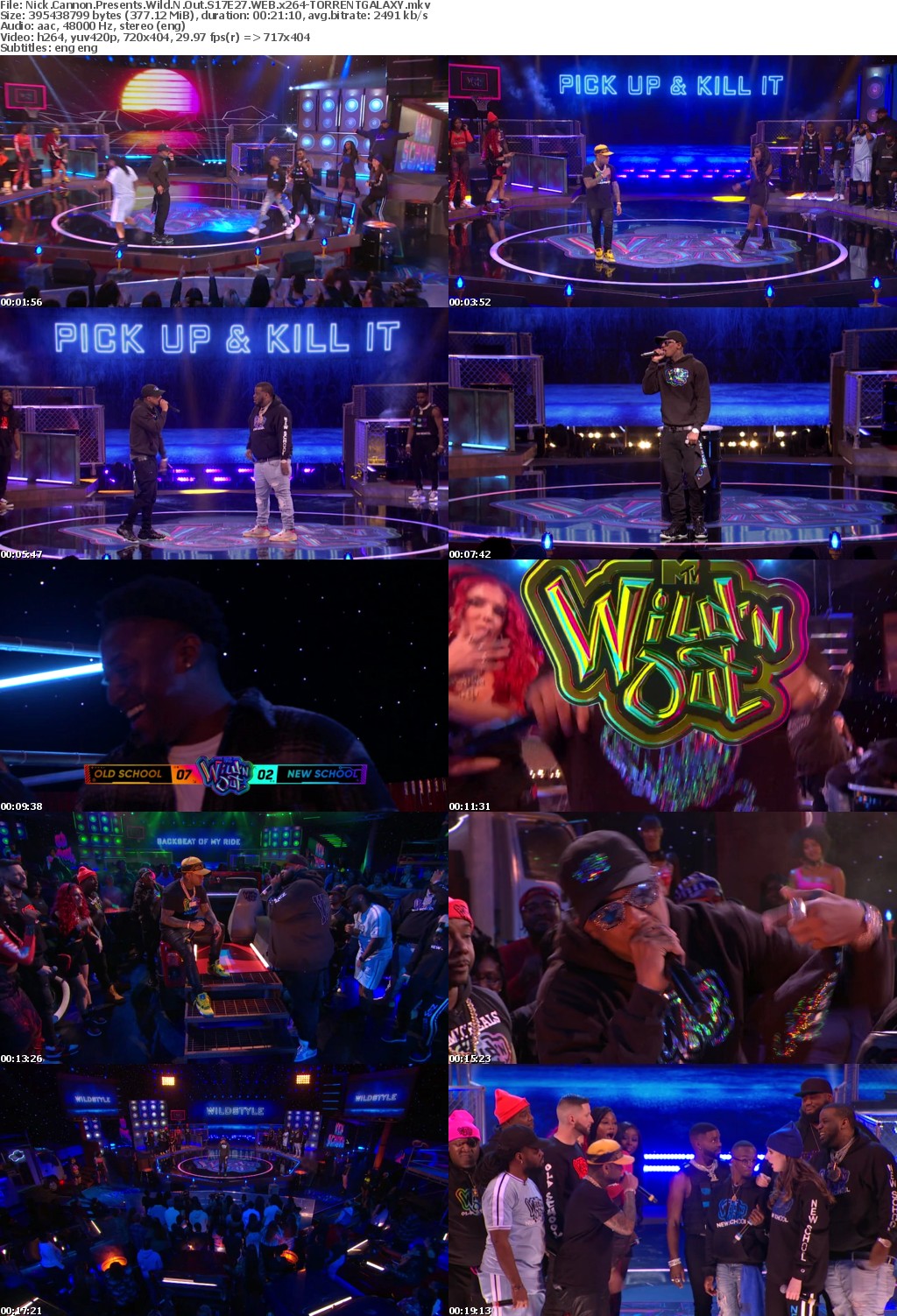 Nick Cannon Presents Wild N Out S17E27 WEB x264-GALAXY
