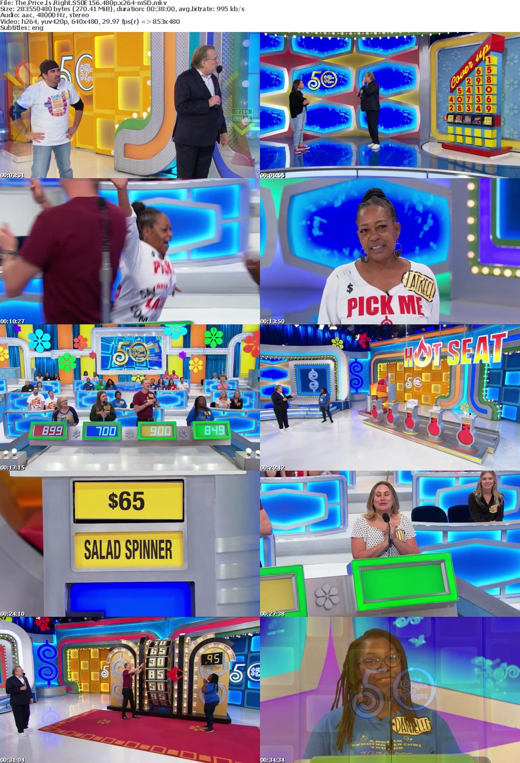 The Price Is Right S50E156 480p x264-mSD
