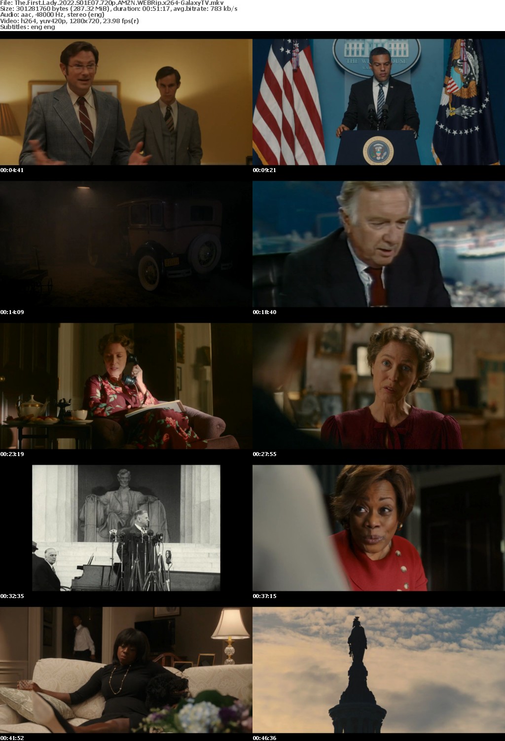 The First Lady 2022 S01 COMPLETE 720p AMZN WEBRip x264-GalaxyTV