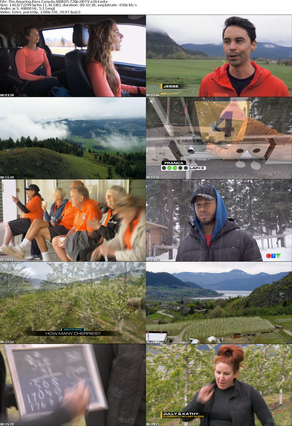 The Amazing Race Canada S08E05 720p HDTV x264