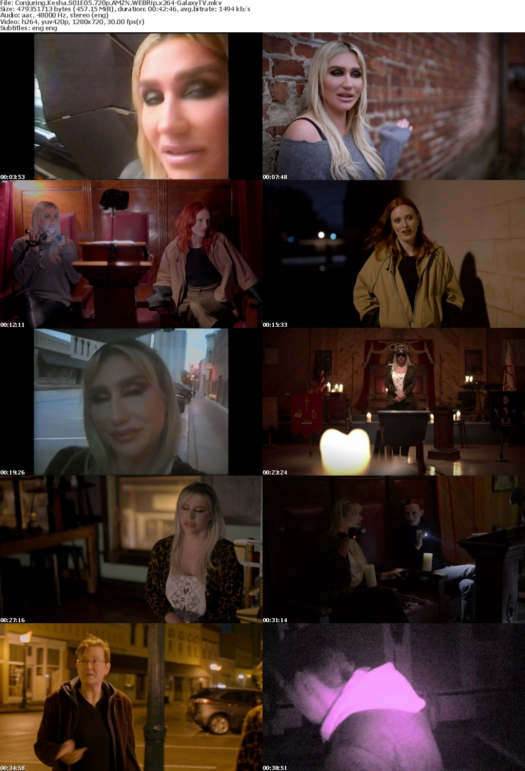 Conjuring Kesha S01 COMPLETE 720p AMZN WEBRip x264-GalaxyTV