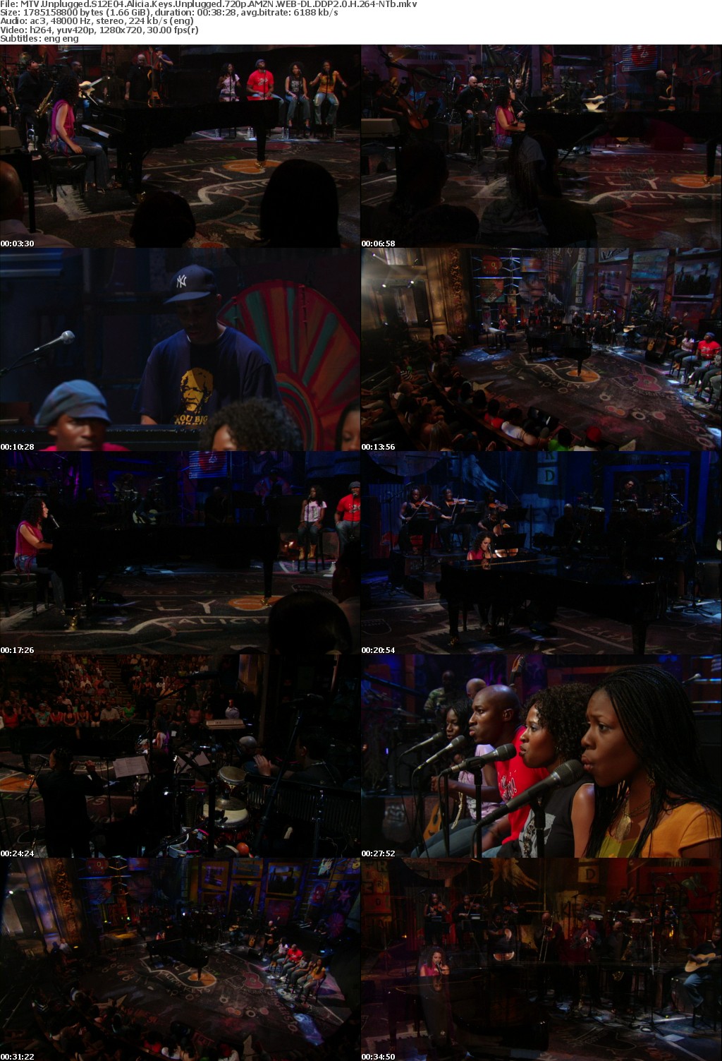 MTV Unplugged S12E04 Alicia Keys Unplugged 720p AMZN WEBRip DDP2 0 x264-NTb