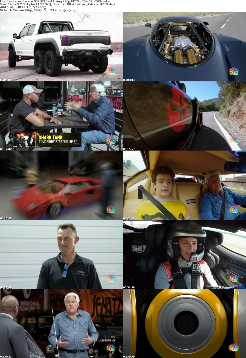 Jay Lenos Garage S07E02 Fast Living 720p HDTV x264-CRiMSON