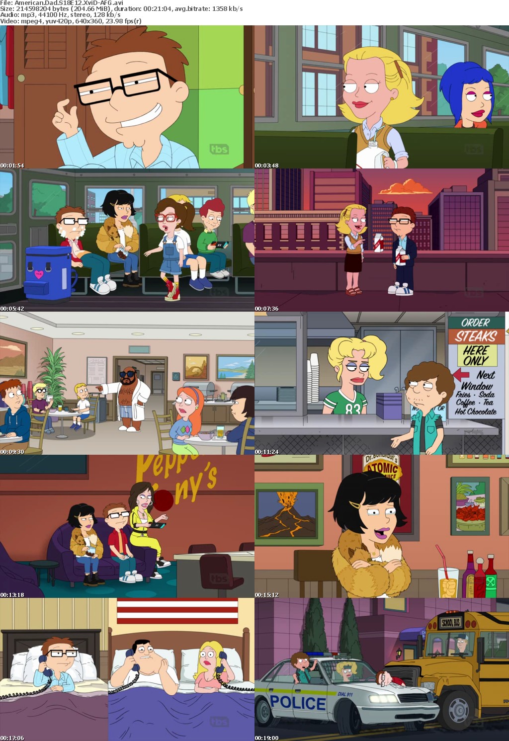 American Dad S18E12 XviD-AFG
