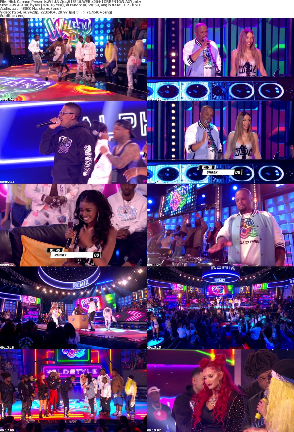 Nick Cannon Presents Wild N Out S18E16 WEB x264-GALAXY
