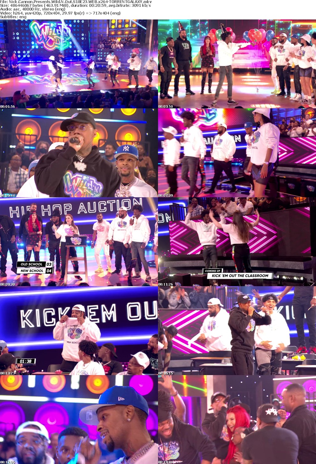 Nick Cannon Presents Wild N Out S18E23 WEB x264-GALAXY