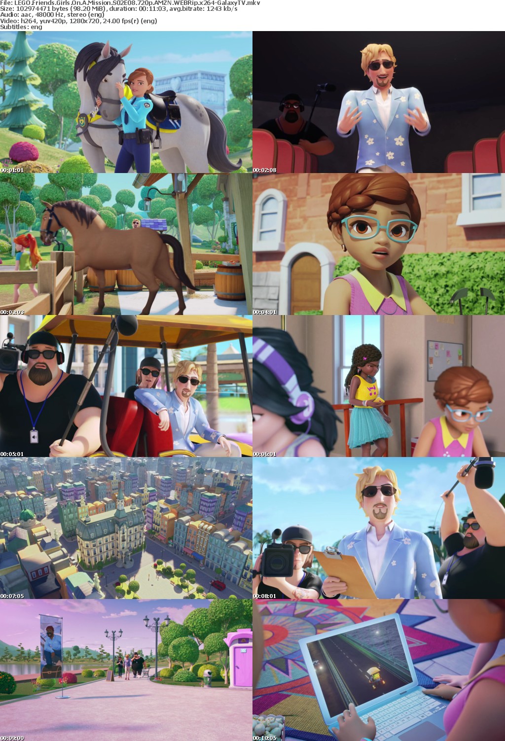 LEGO Friends Girls On A Mission S02 COMPLETE 720p AMZN WEBRip x264-GalaxyTV