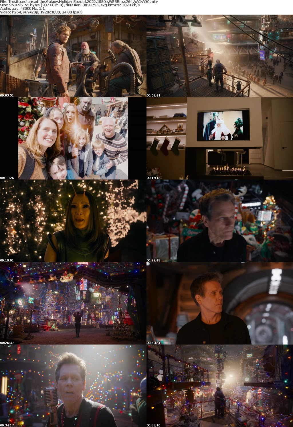 The Guardians of the Galaxy Holiday Special 2022 1080p WEBRip x264 AAC-AOC