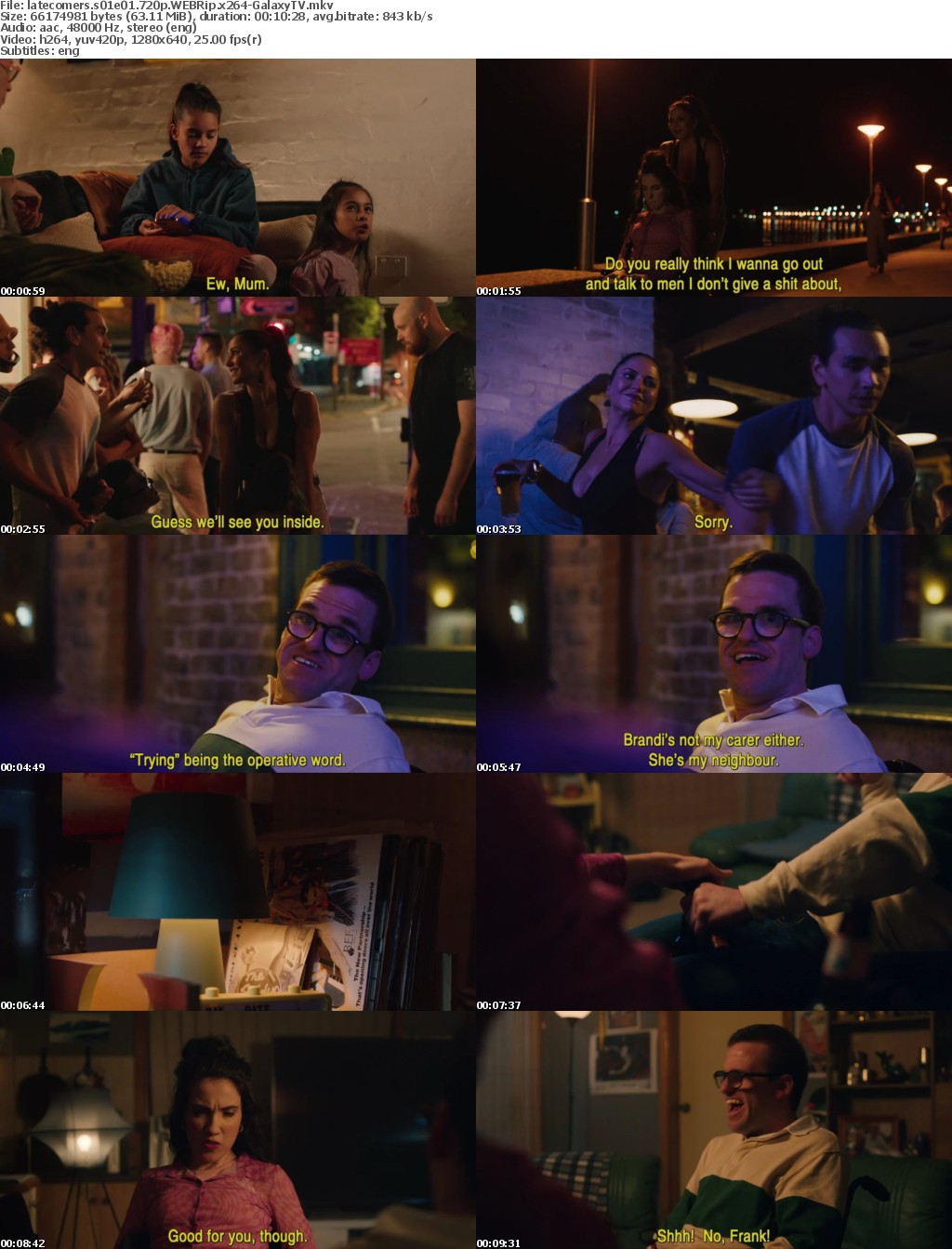 Latecomers S01 COMPLETE 720p WEBRip x264-GalaxyTV