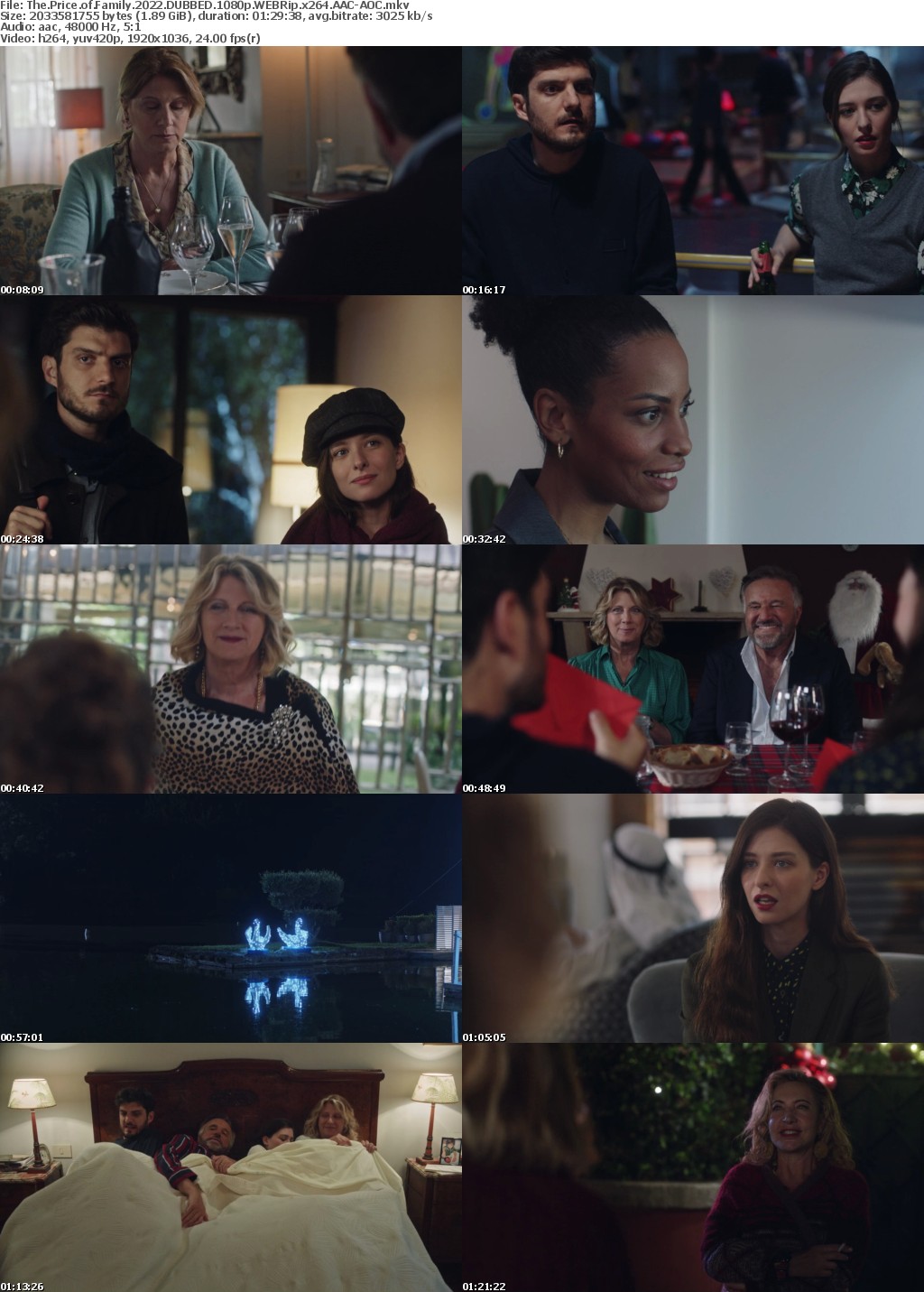 The Price of Family 2022 DUBBED 1080p WEBRip x264 AAC-AOC
