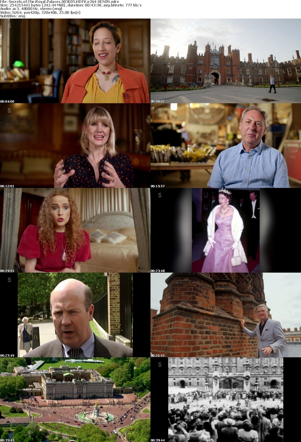 Secrets of The Royal Palaces S03E05 HDTV x264-XEN0N