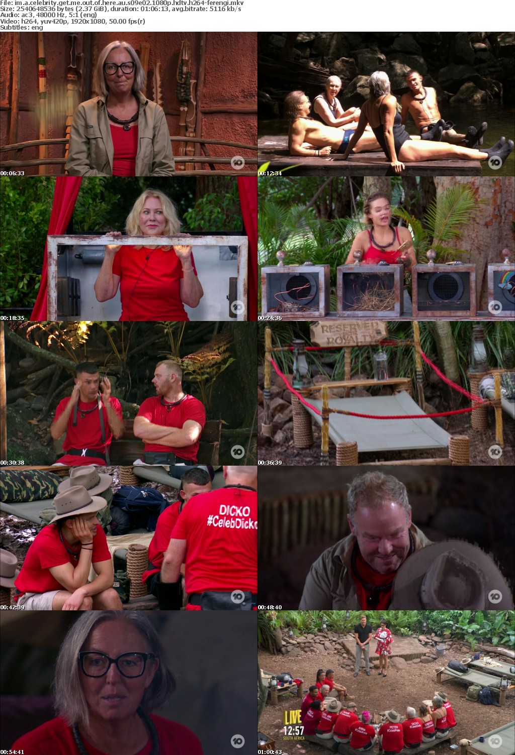 Im A Celebrity Get Me Out of Here AU S09E02 1080p HDTV H264-FERENGI