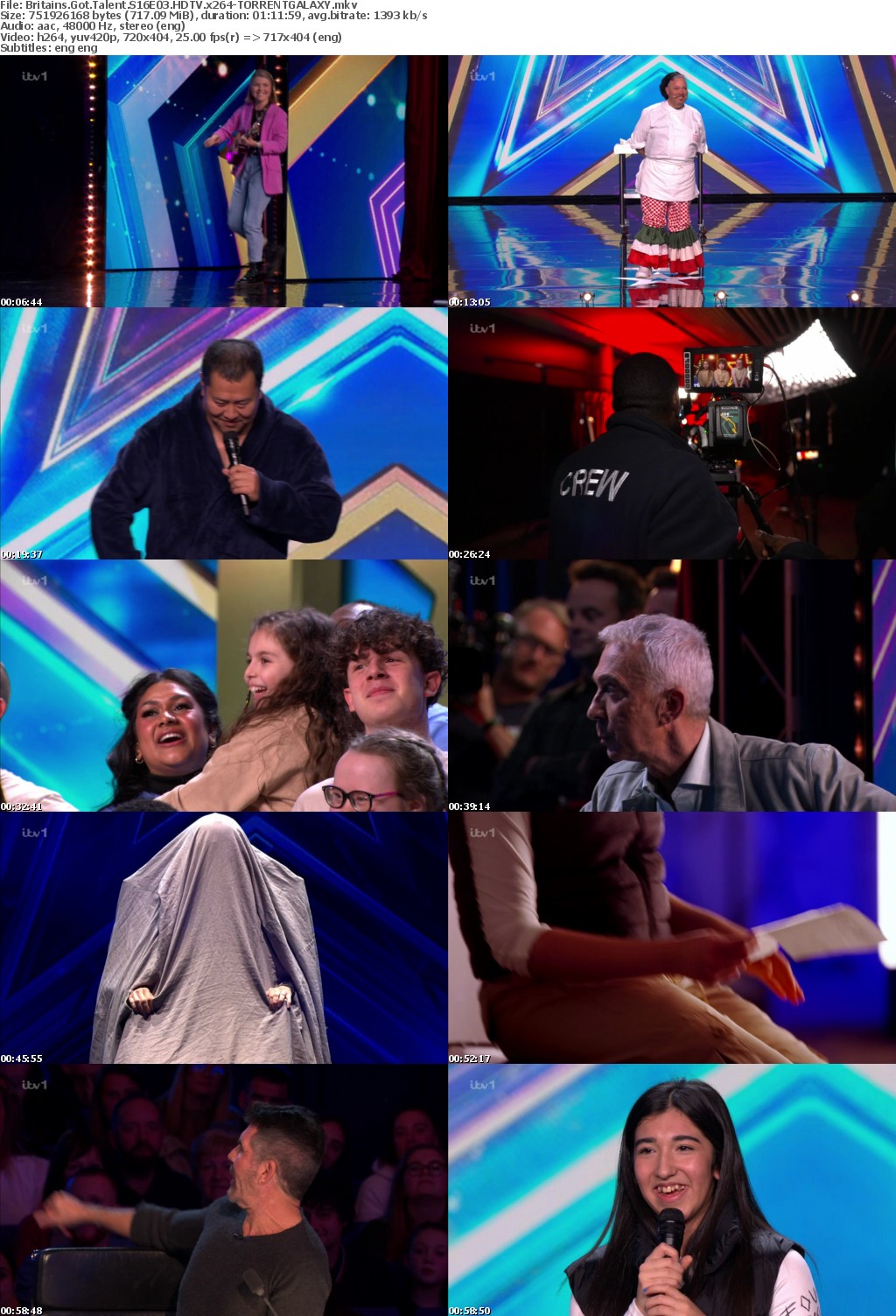 Britains Got Talent S16E03 HDTV x264-GALAXY
