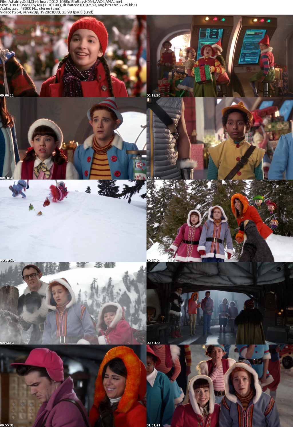A Fairly Odd Christmas 2012 1080p BluRay H264 AAC-RARBG
