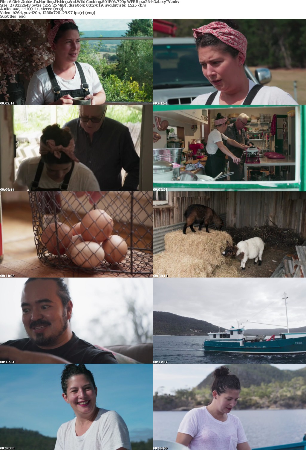 A Girls Guide To Hunting Fishing And Wild Cooking S01 COMPLETE 720p WEBRip x264-GalaxyTV