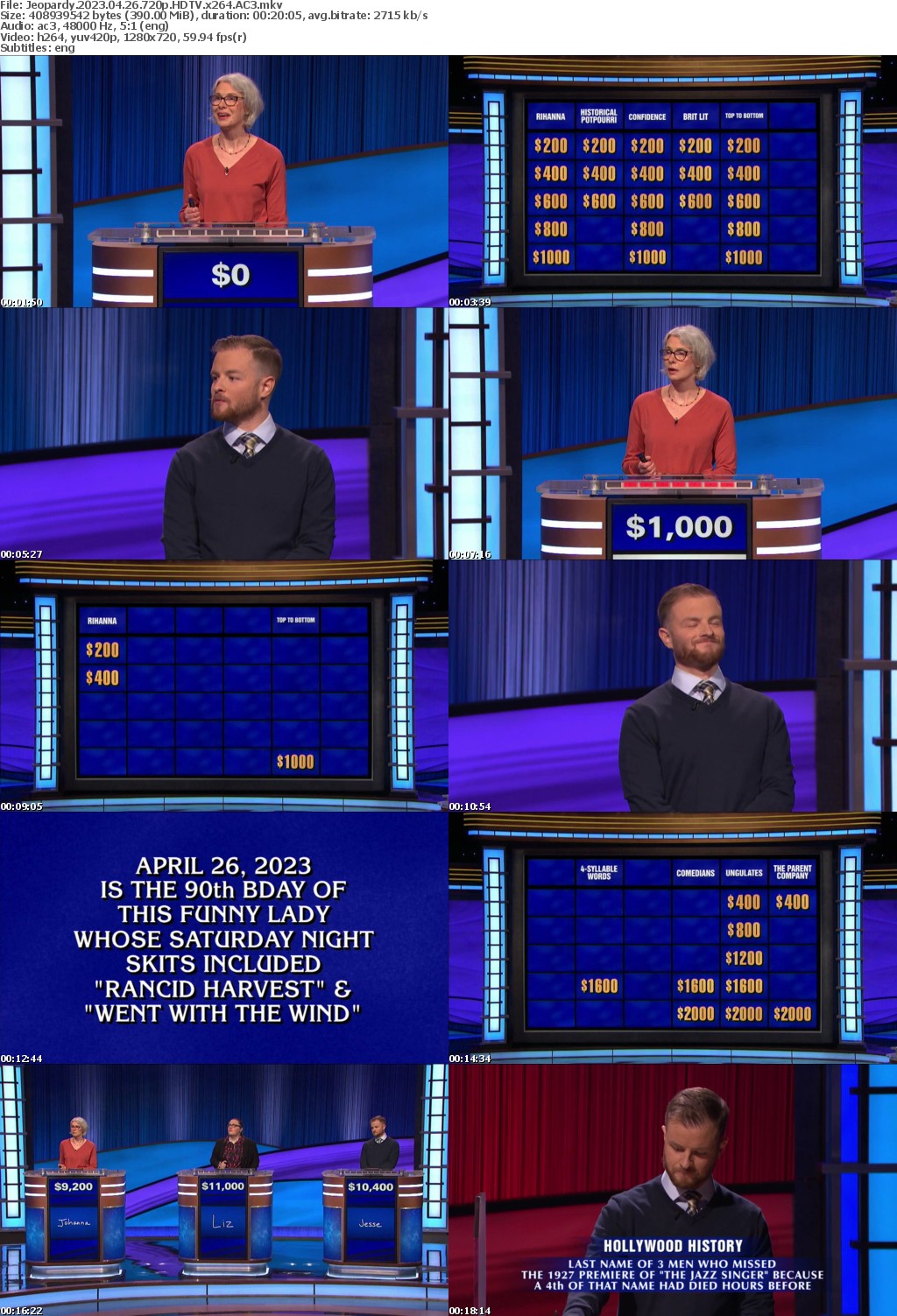 Jeopardy 2023 04 26 720p HDTV x264 AC3 atgoat