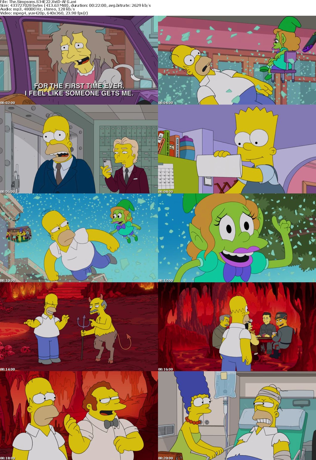 The Simpsons S34E22 XviD-AFG