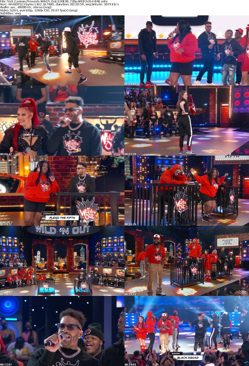 Nick Cannon Presents Wild N Out S20E06 720p WEB h264-BAE
