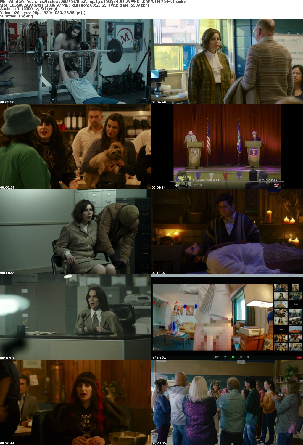 What We Do in the Shadows S05E04 The Campaign 1080p HULU WEB-DL DDP5 1 H 264-NTb