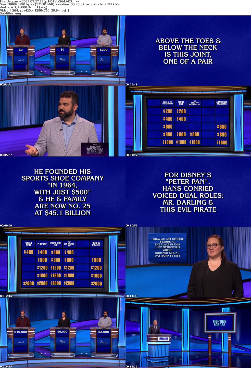 Jeopardy 2023 07 27 720p HDTV x264 AC3 atgoat