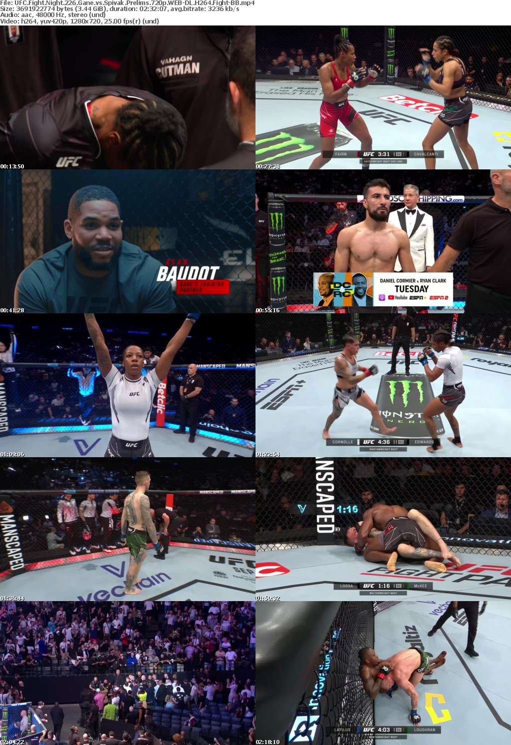 UFC Fight Night 226 Gane vs Spivak Prelims 720p WEB-DL H264 Fight-BB