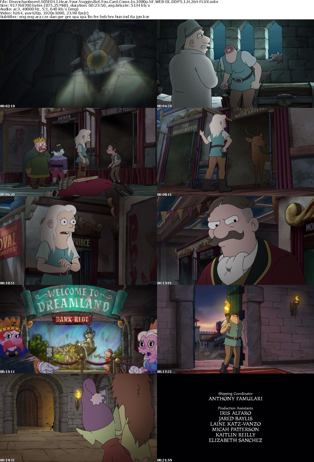 Disenchantment S05E04 I Hear Your Noggin But You Cant Come In 1080p NF WEB-DL DDP5 1 H 264-FLUX