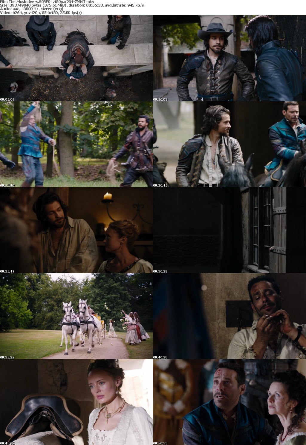 The Musketeers S03 480p x264-ZMNT