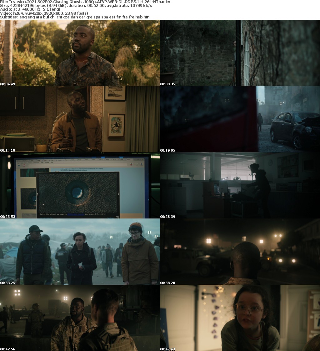 Invasion 2021 S02E02 Chasing Ghosts 1080p ATVP WEB-DL DDP5 1 H 264-NTb