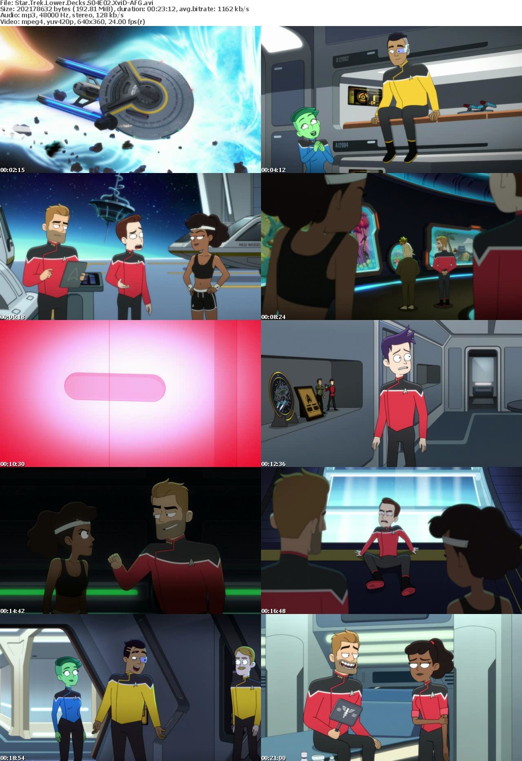Star Trek Lower Decks S04E02 XviD-AFG