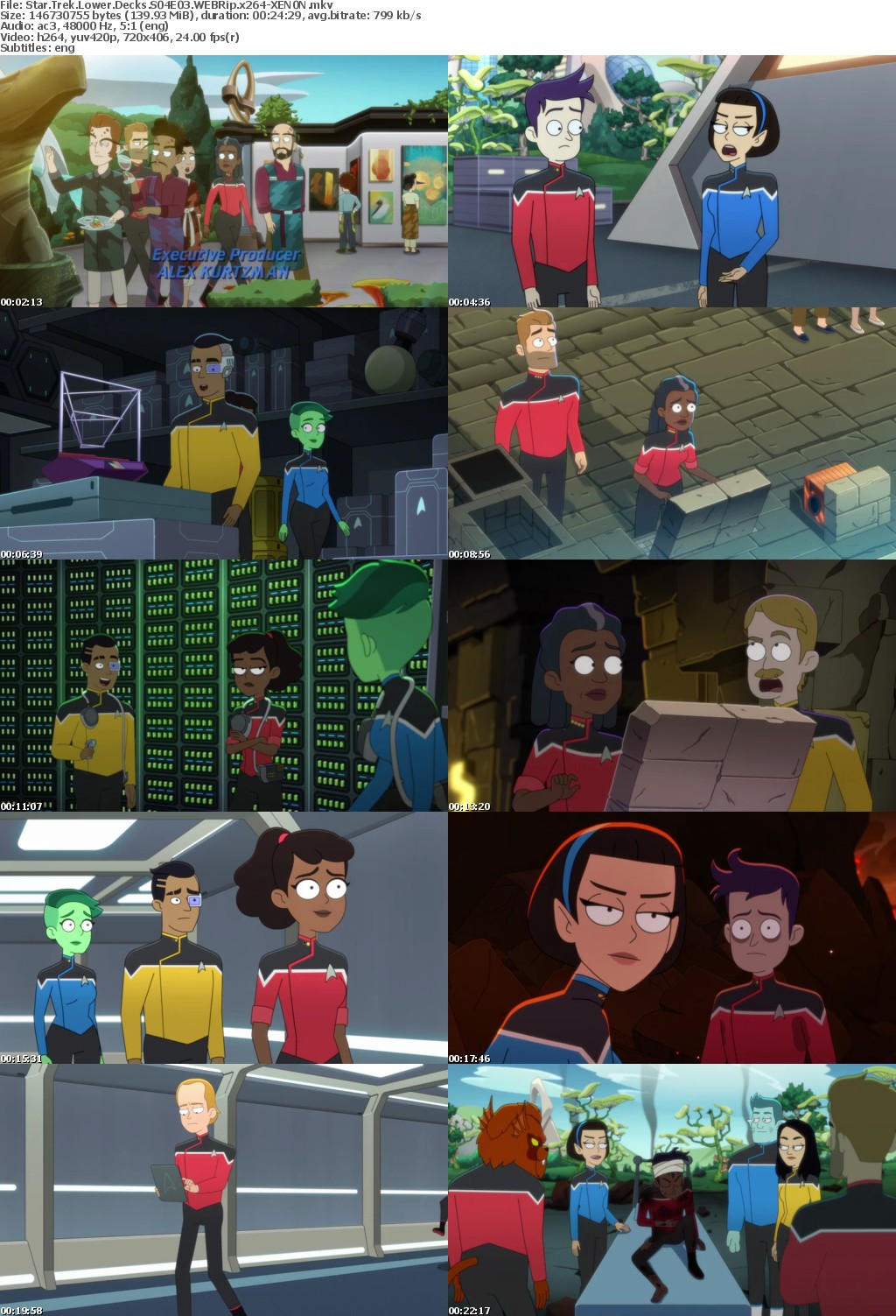 Star Trek Lower Decks S04E03 WEBRip x264-XEN0N Saturn5